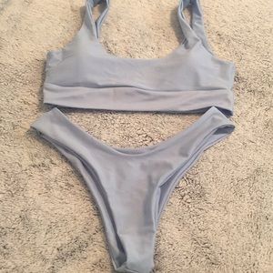 Light blue Zaful bikini